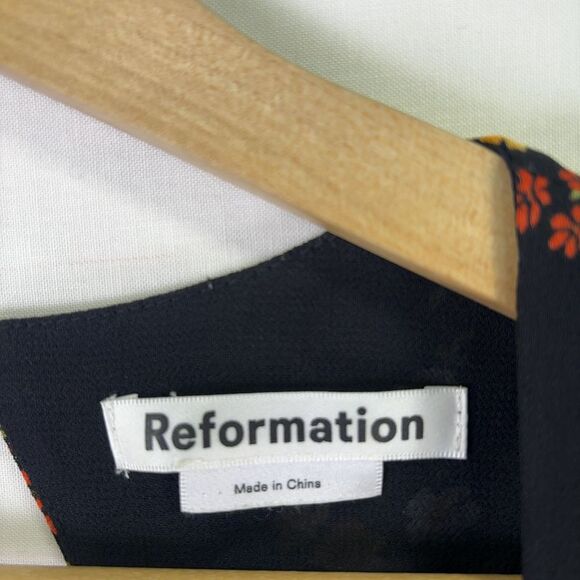 Reformation Reformation Wildflower Vionnette Dress Size 6 - Picture 5 of 8